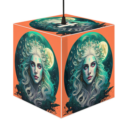 Simple Alluring Style Queen Ida Light Cube Lamp