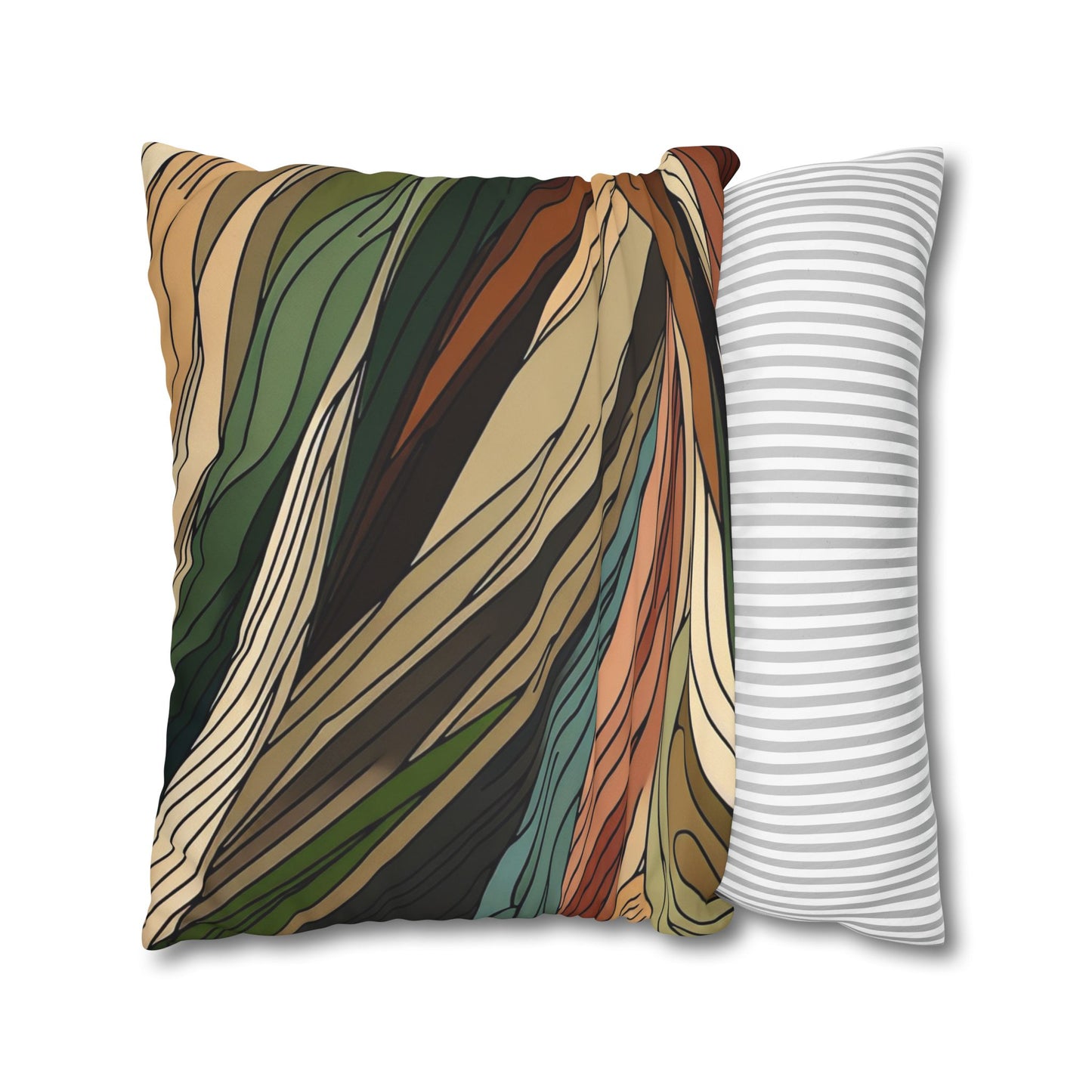 Square Poly Canvas Pillowcase