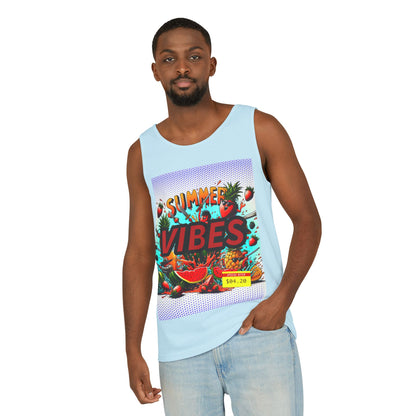 Summer Vibes Unisex Tank Top - Perfect for Beach Days & Festivals