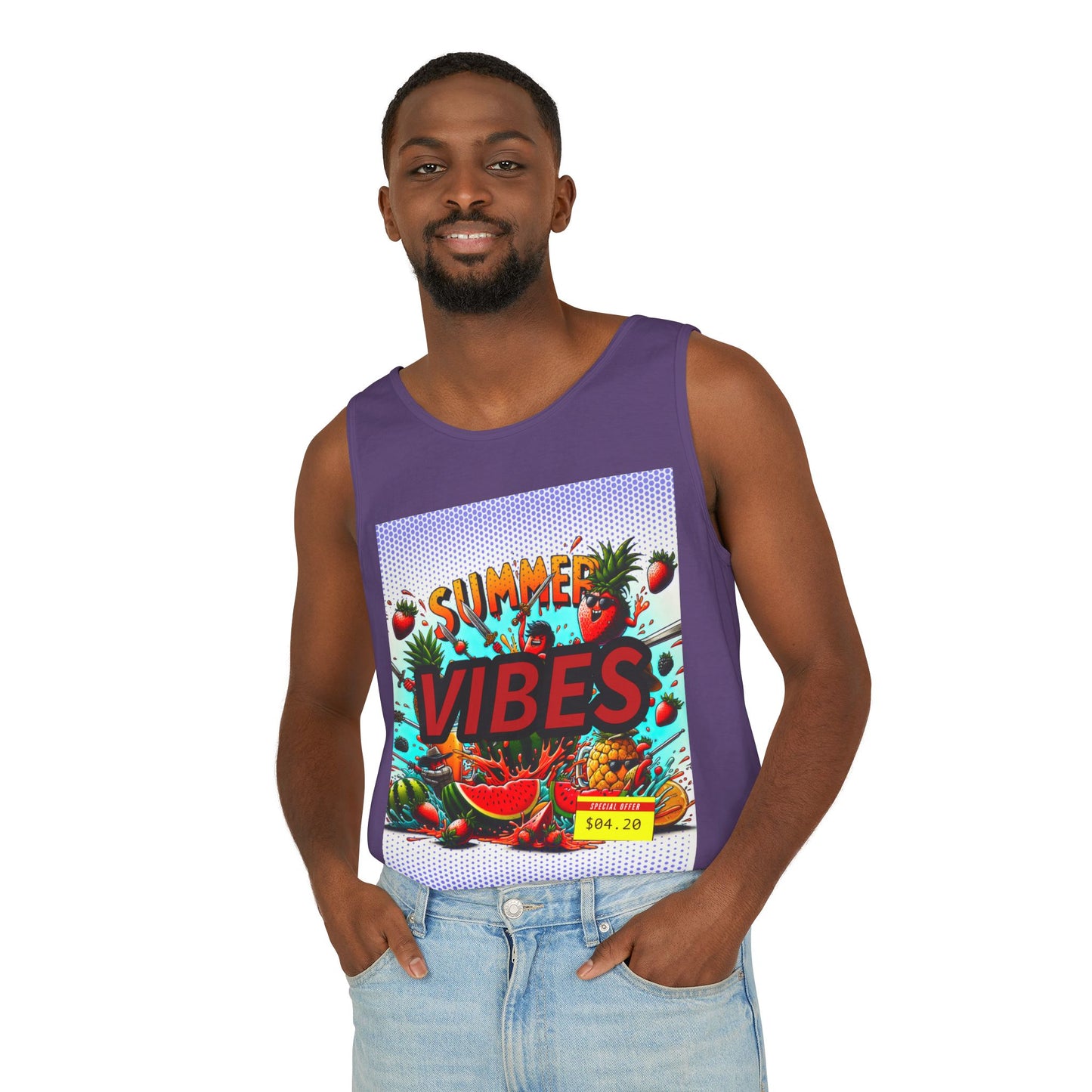 Summer Vibes Unisex Tank Top - Perfect for Beach Days & Festivals