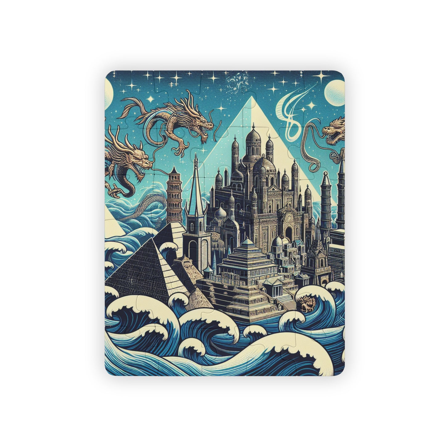 Dragon Puzzle, 30-Piece