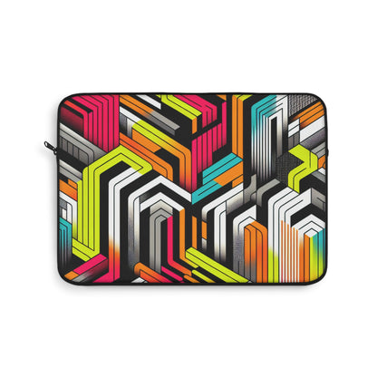 Laptop Sleeve Stylish and Protective 100% Polyester Plush Fleece Interior