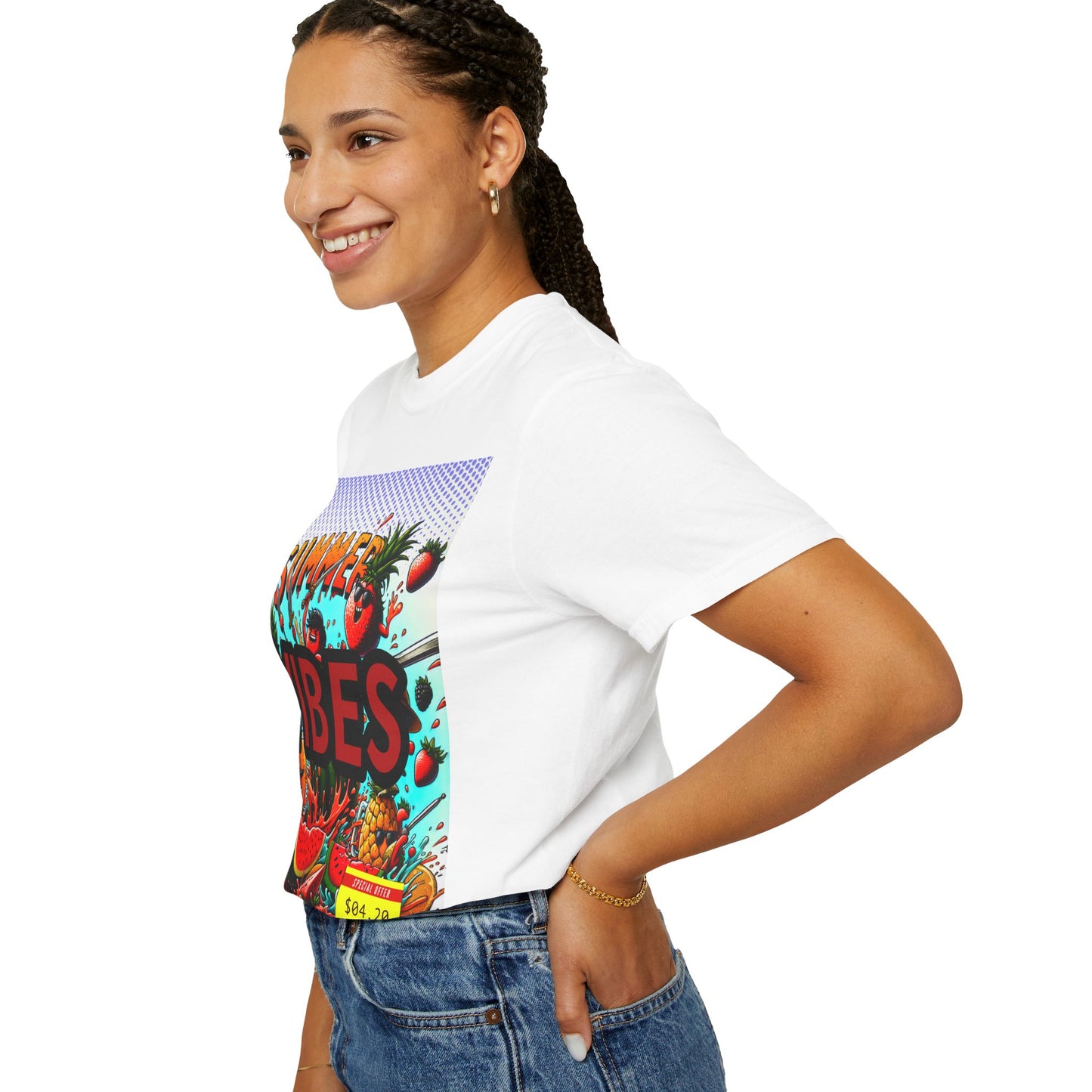 Summer Vibes Unisex Garment-Dyed T-Shirt