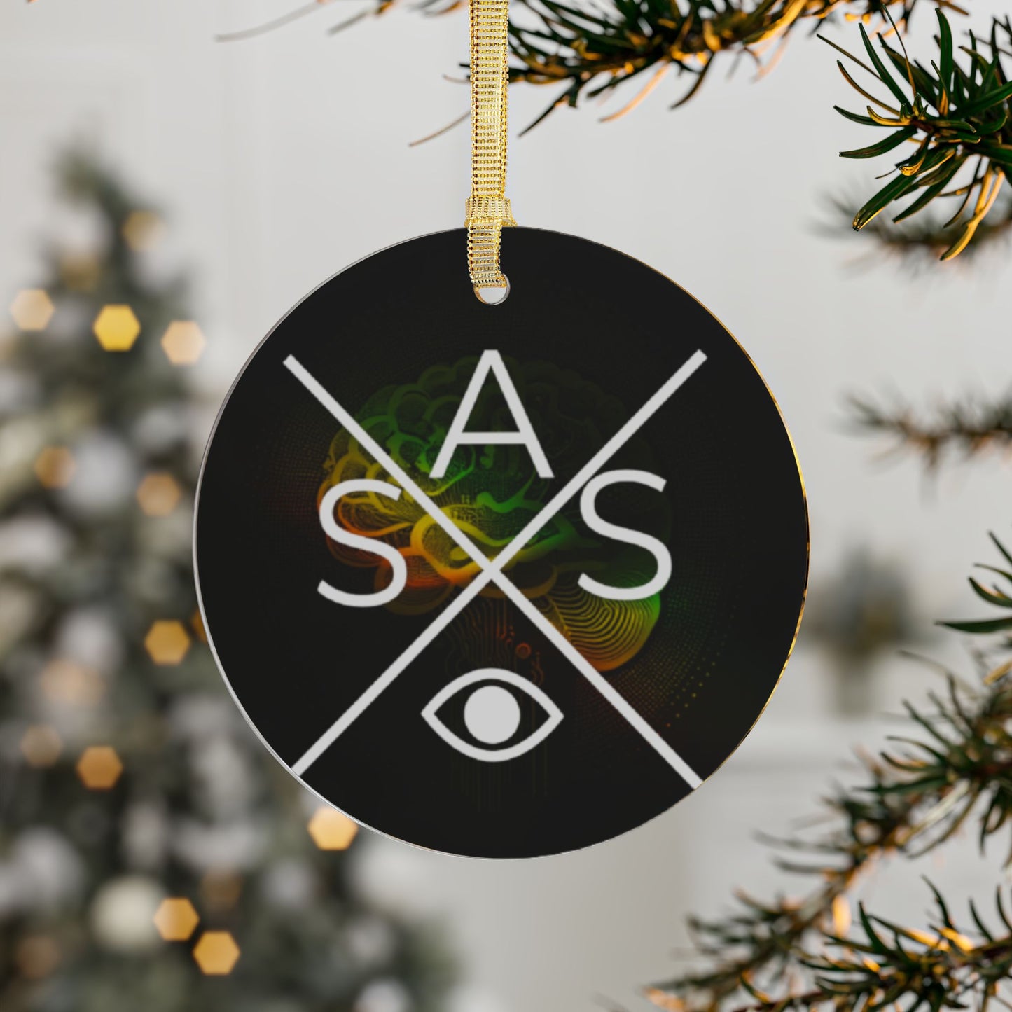 Acrylic Ornaments - Christmas Ornaments with Love from S.A.S.