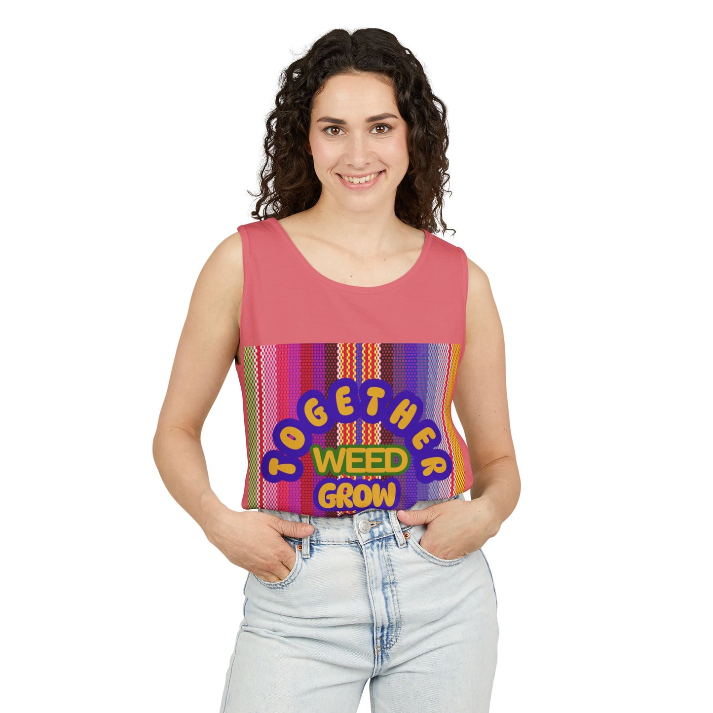 Together We Grow Unisex Tank Top - 420 Celebration Apparel