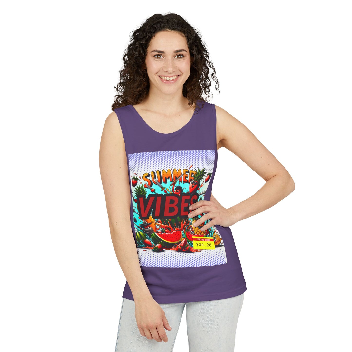 Summer Vibes Unisex Tank Top - Perfect for Beach Days & Festivals