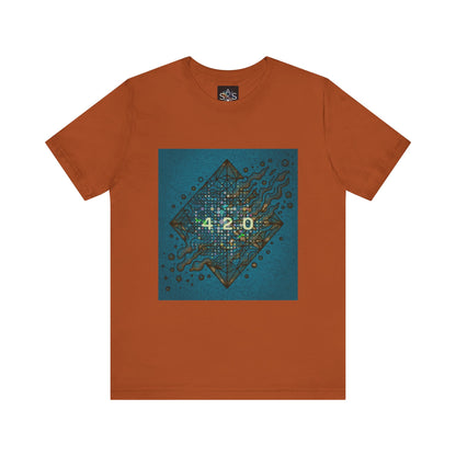 420 Graphic Unisex Jersey Tee - Casual Vibe for Celebrations