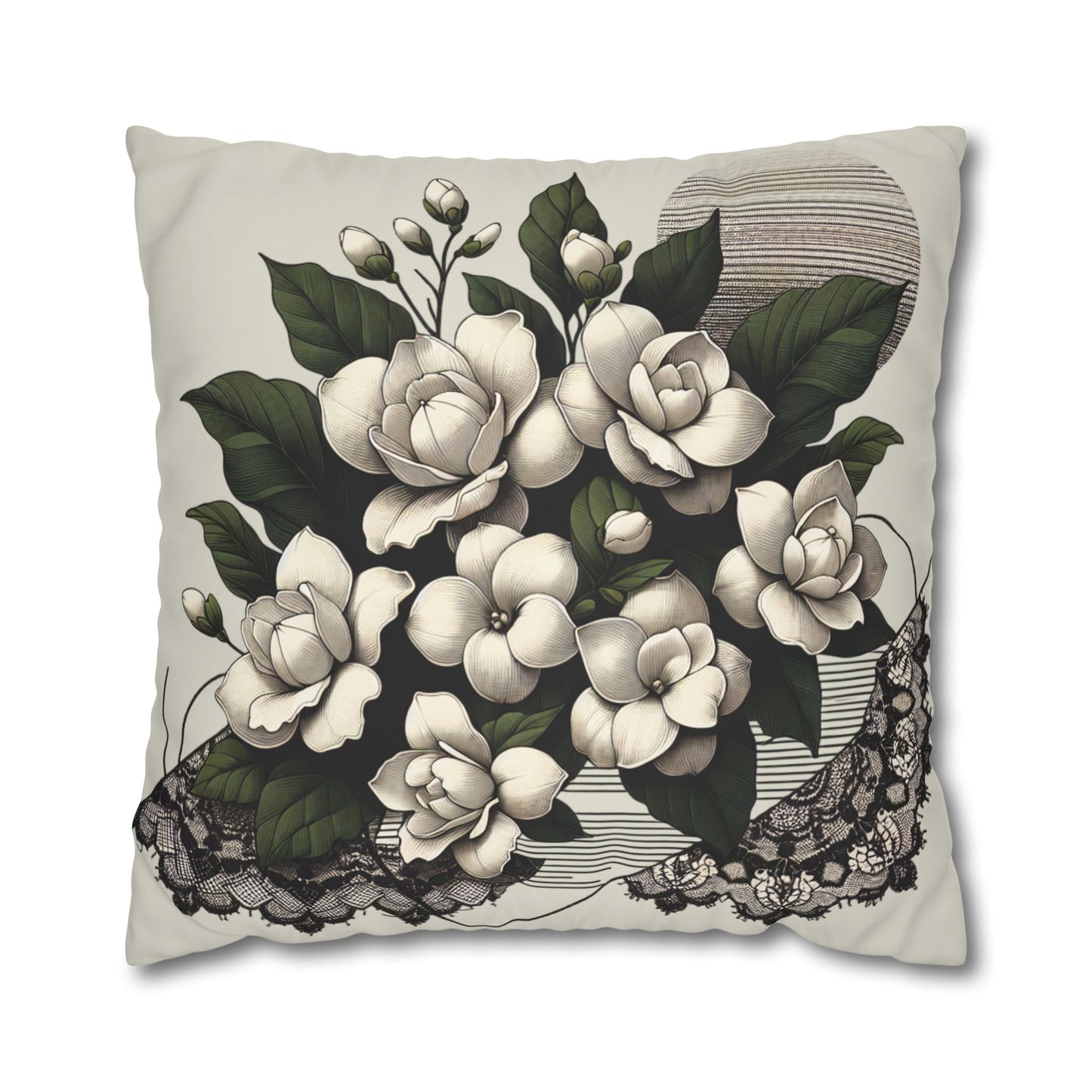 Square Poly Canvas Pillowcase