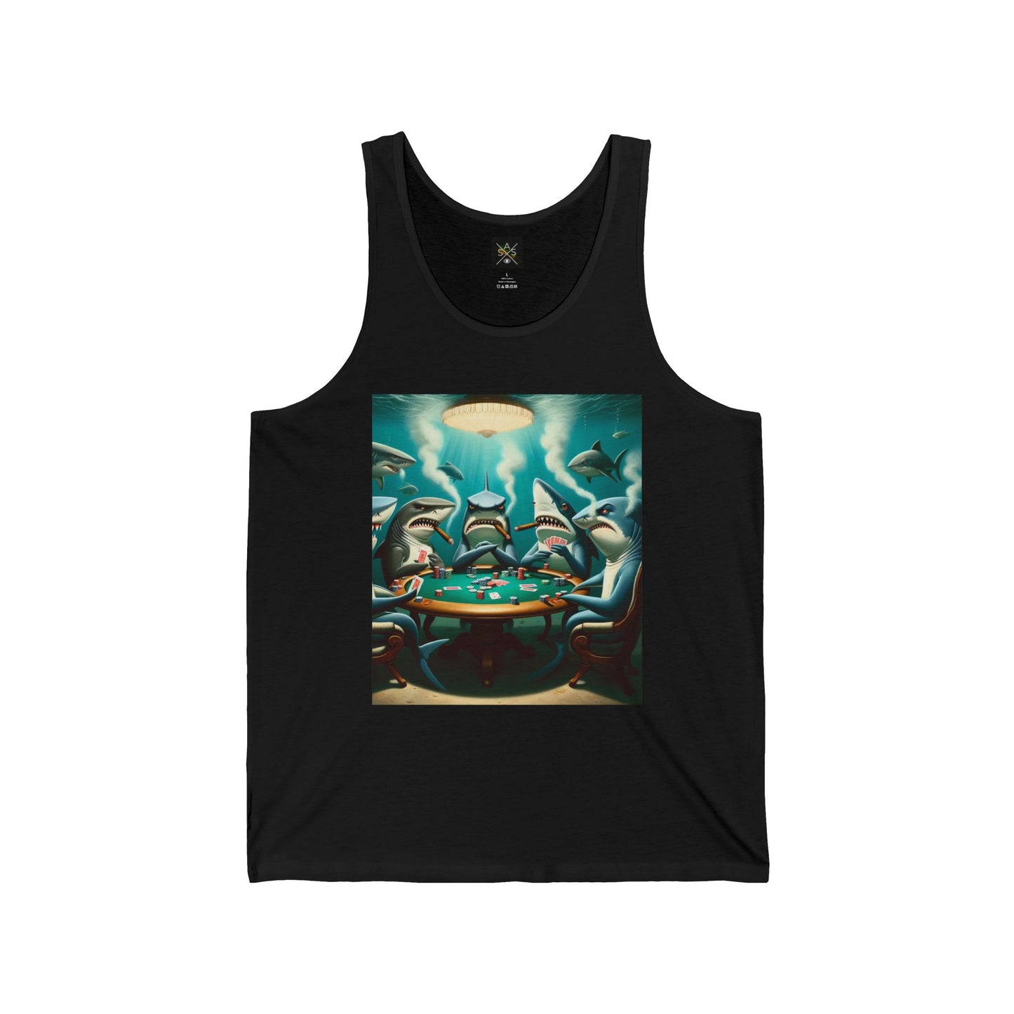 Sharks Bite Unisex Jersey Tank