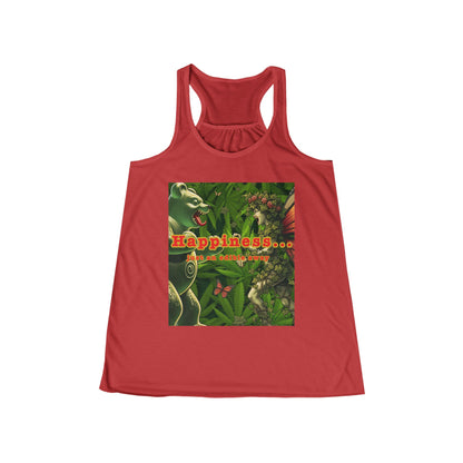 Happiness Jungle Women's Flowy Racerback Tank