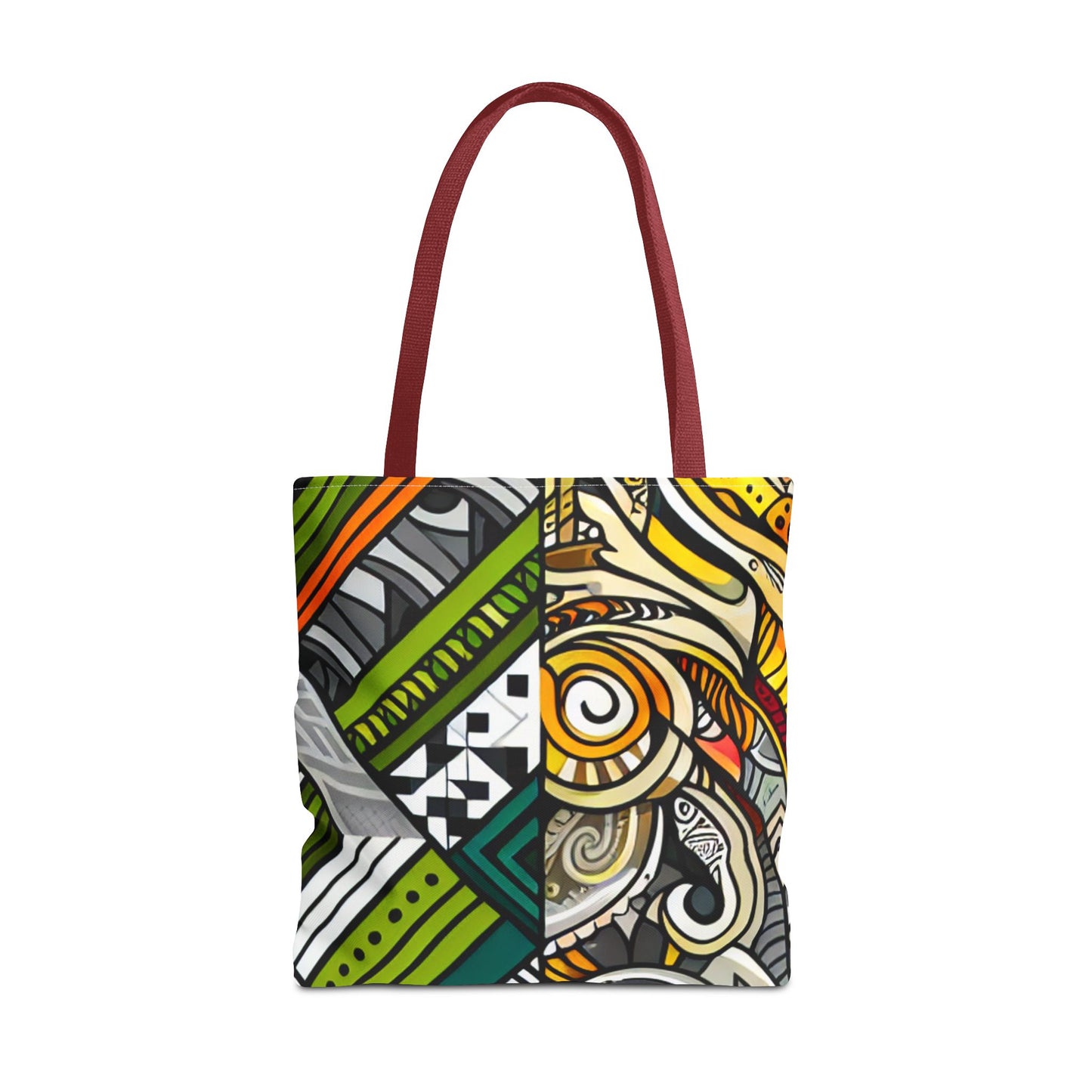 Custom Tote Bag - Stylish and Durable Design with Multiple Handle Colors