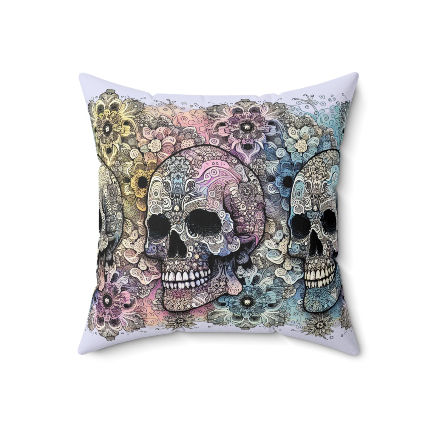 Faux Suede Square Pillow