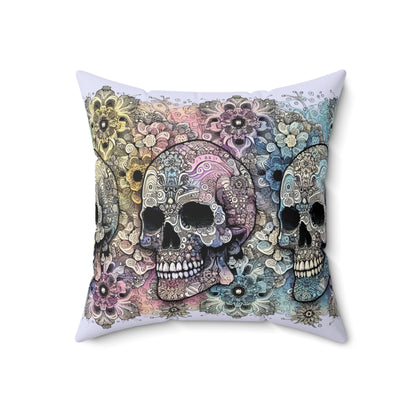 Faux Suede Square Pillow