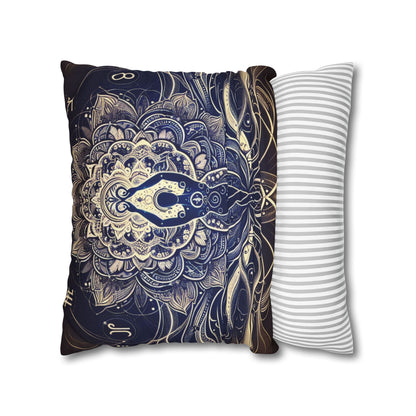 Spun Polyester Square Pillowcase