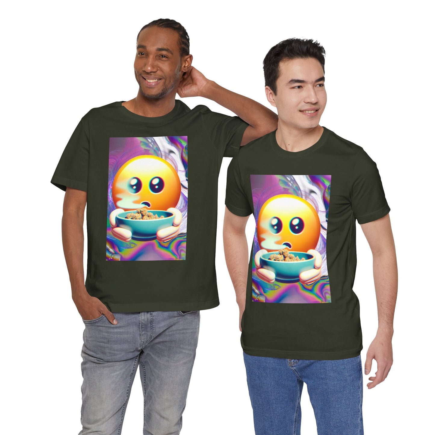 Vibrant Emoji Tee - Perfect for Casual Hangouts and Celebrations