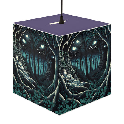 Nature Loves You Light Cube Lamp