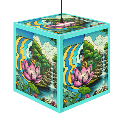 Zen Garden Light Cube Lamp