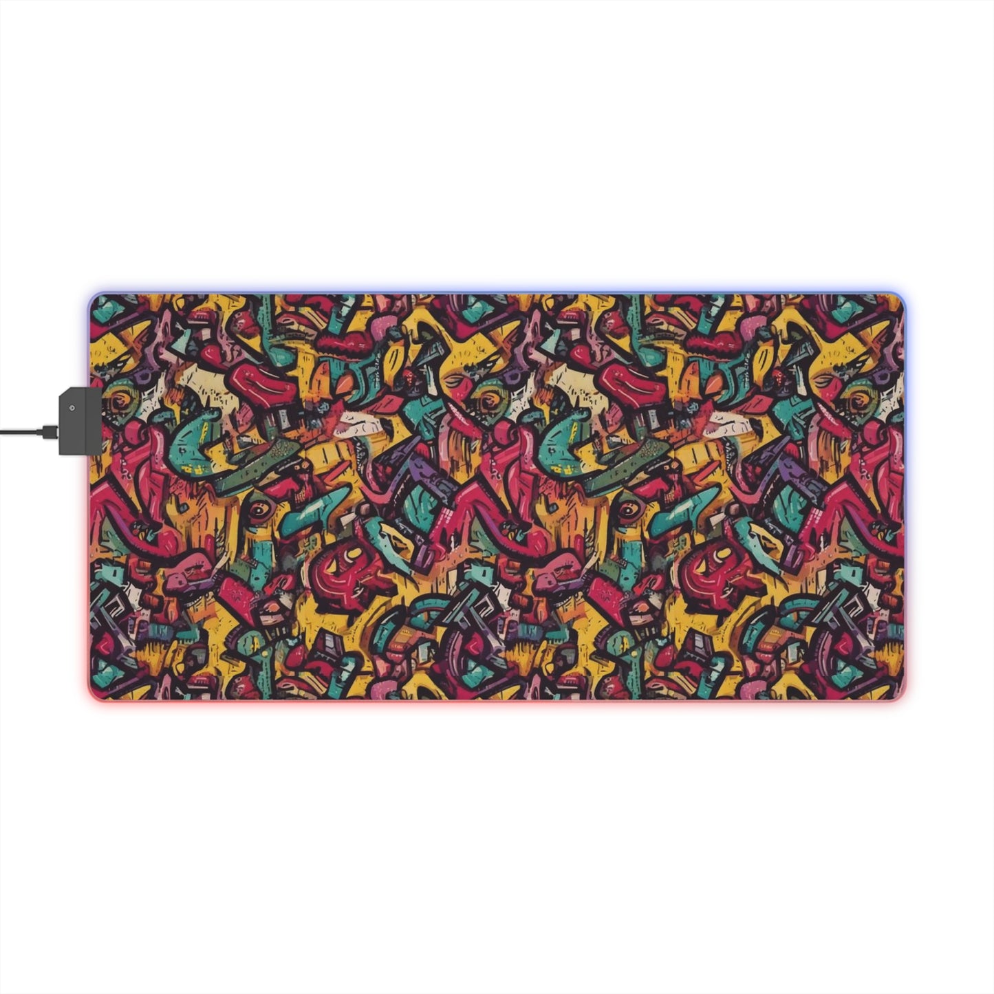 Rise of the Color LED Gaming Mouse Pad
