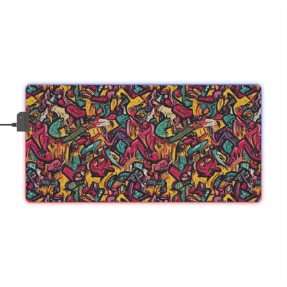 Rise of the Color LED Gaming Mouse Pad