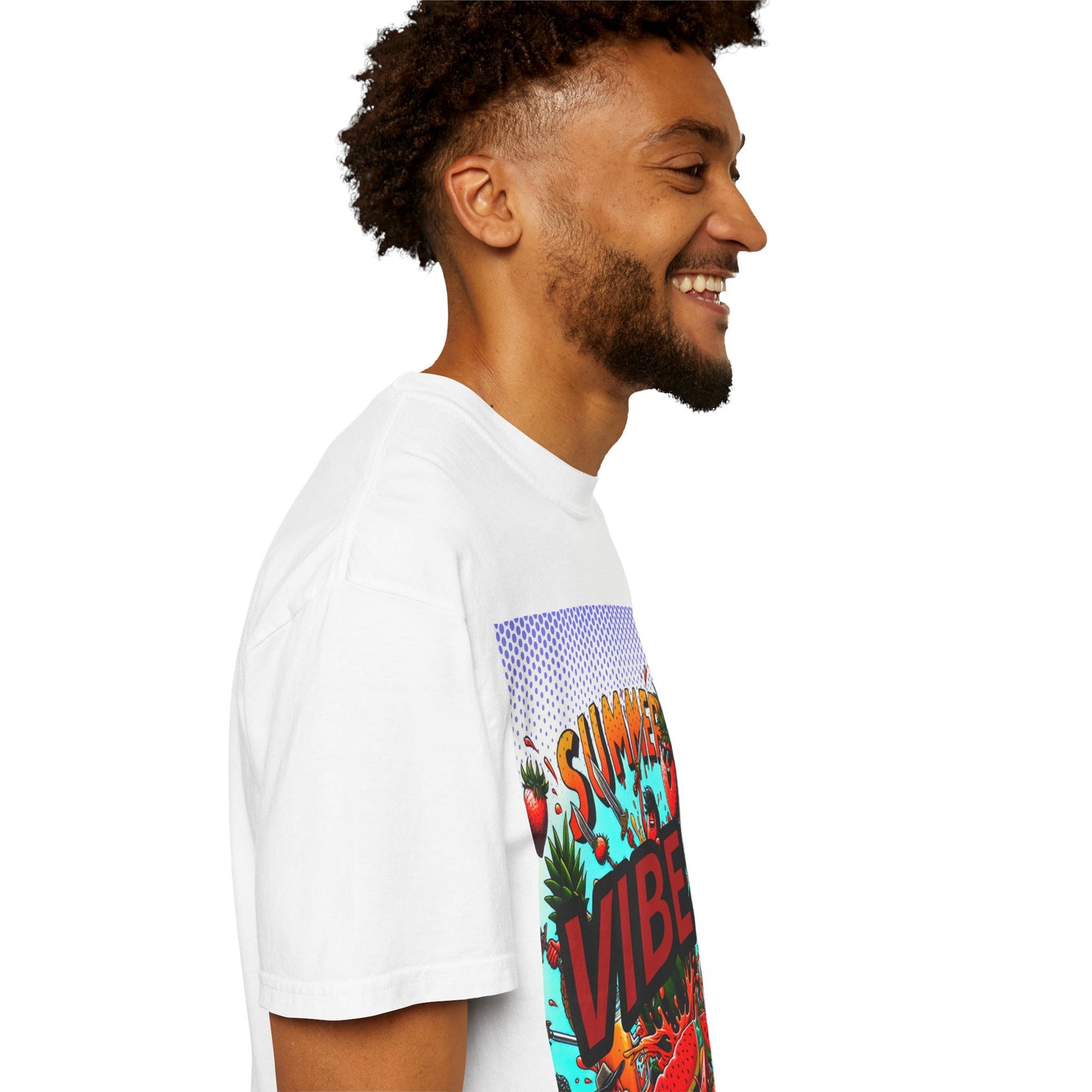 Summer Vibes Unisex Garment-Dyed T-Shirt