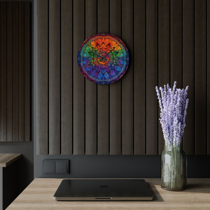 Jenna Acrylic Wall Clock