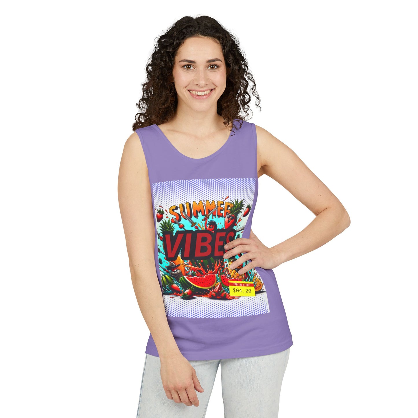 Summer Vibes Unisex Tank Top - Perfect for Beach Days & Festivals