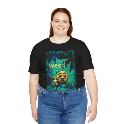 Funny Cannabis Graphic Tee - "See the Weed in Others"
