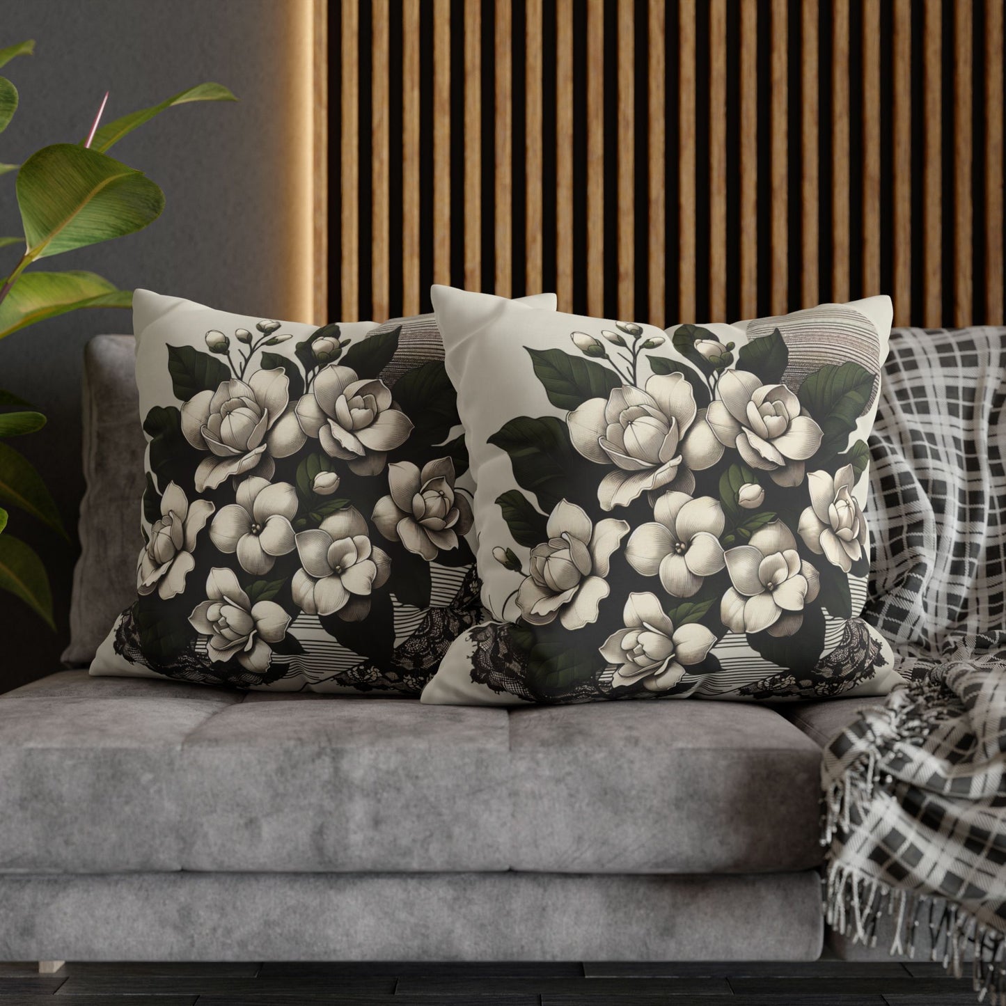 Square Poly Canvas Pillowcase