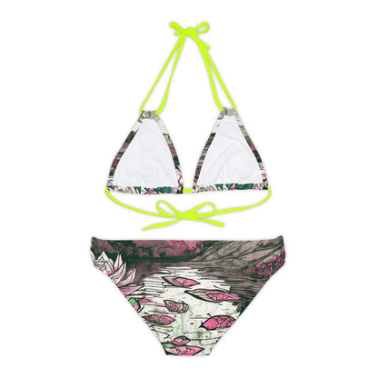 Strappy Bikini Set (AOP)