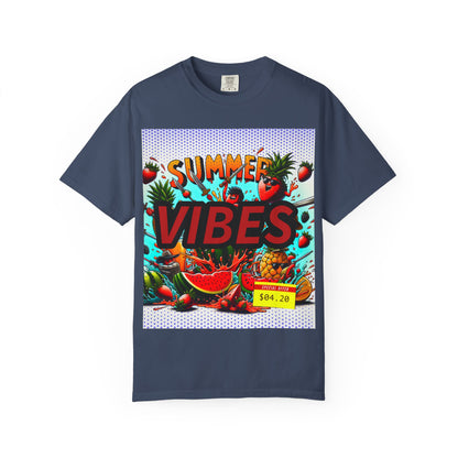 Summer Vibes Unisex Garment-Dyed T-Shirt