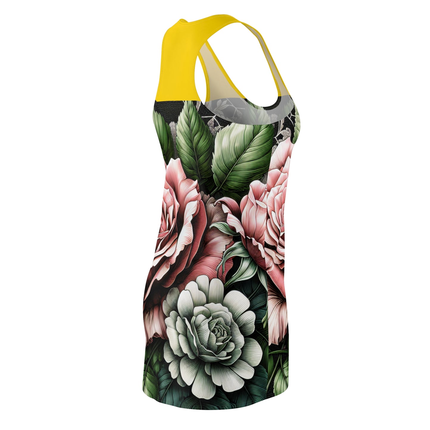 Women's Cut & Sew Racerback Dress (AOP)