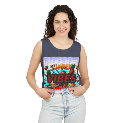 Summer Vibes Unisex Tank Top - Perfect for Beach Days & Festivals