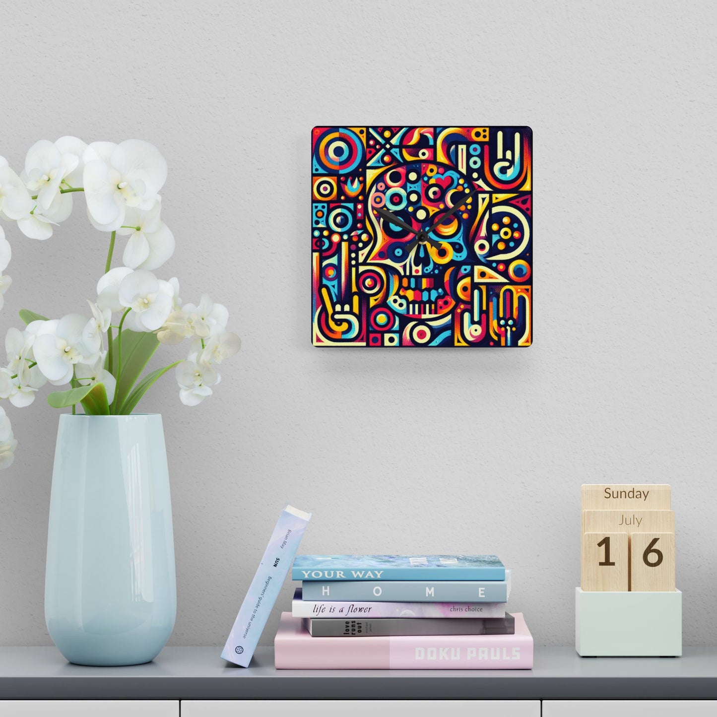 Chaos Acrylic Wall Clock