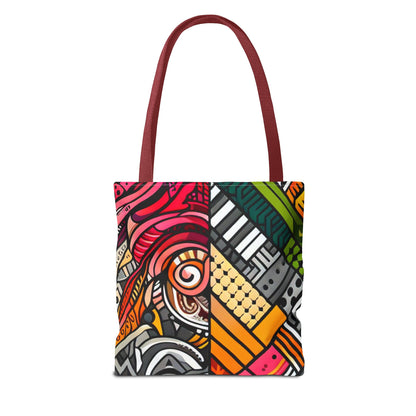 Custom Tote Bag - Stylish and Durable Design with Multiple Handle Colors