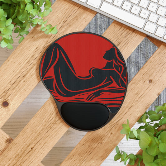 La La Mouse Pad With Wrist Rest