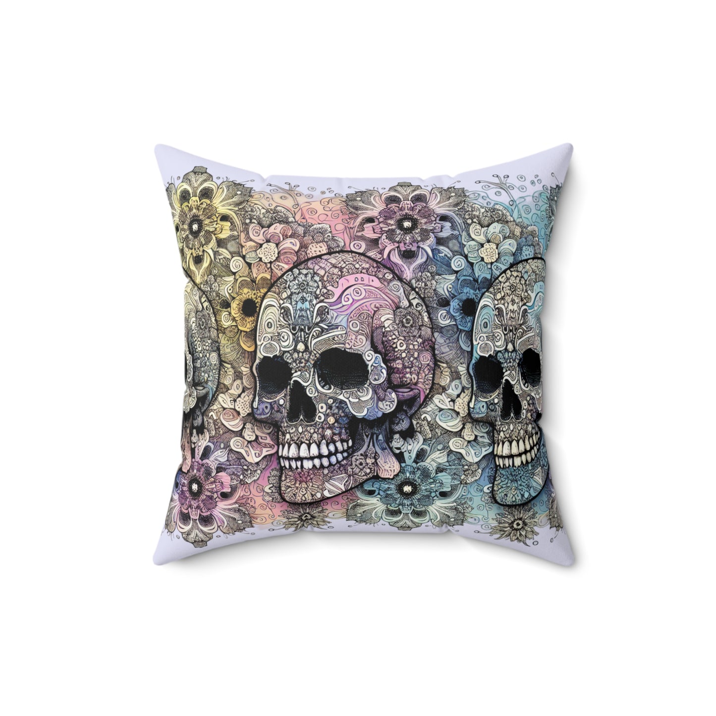 Faux Suede Square Pillow