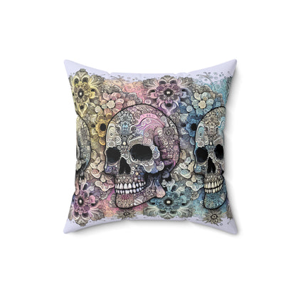Faux Suede Square Pillow
