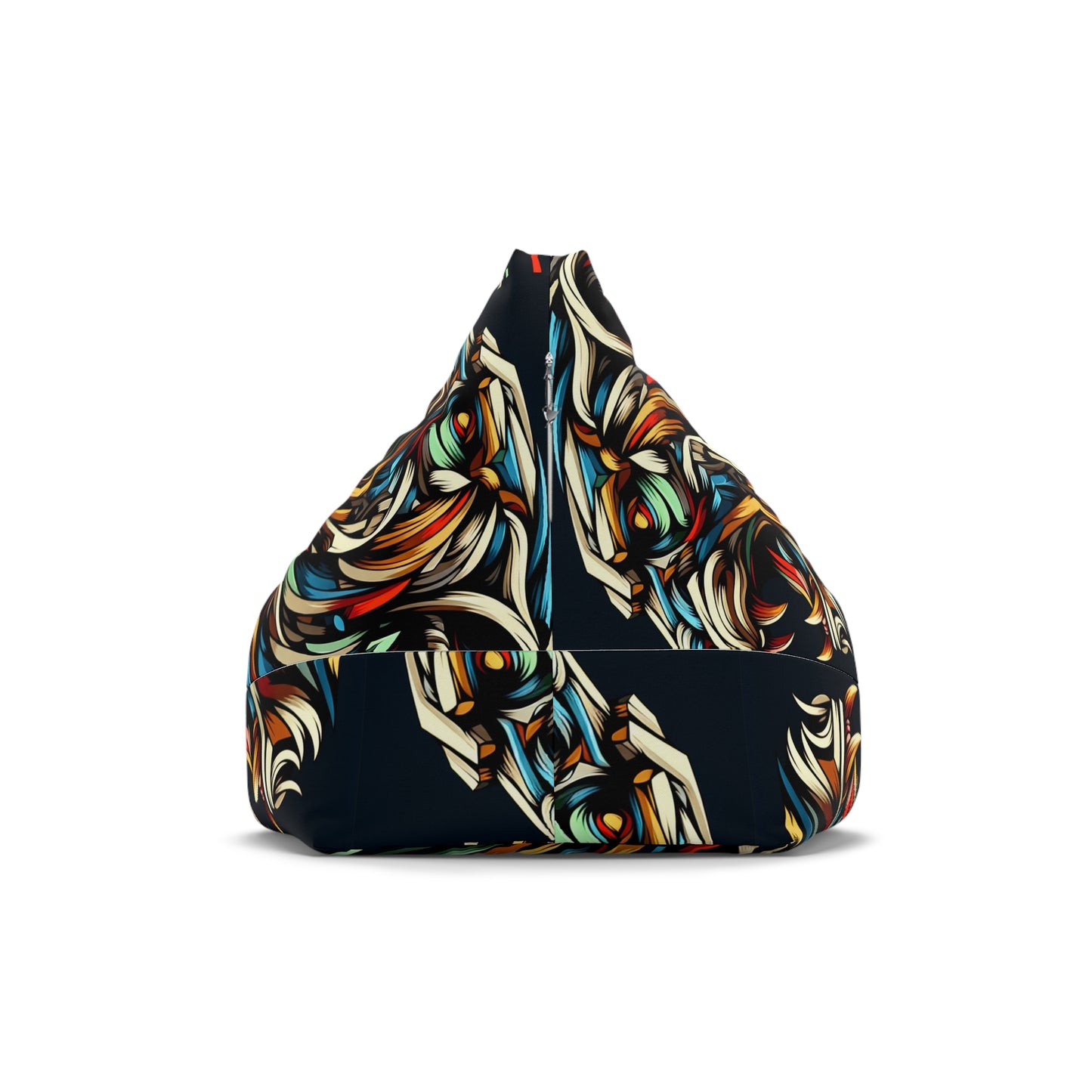 Simple Alluring Style Tiger Bean Bag Chair Cover