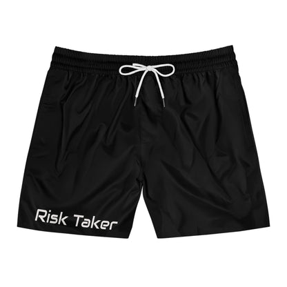 Stylish Risk Taker Swim Shorts | Men's Beachwear, Summer Essentials, Pool Party, Vacation Gear, Gift for Adventurers