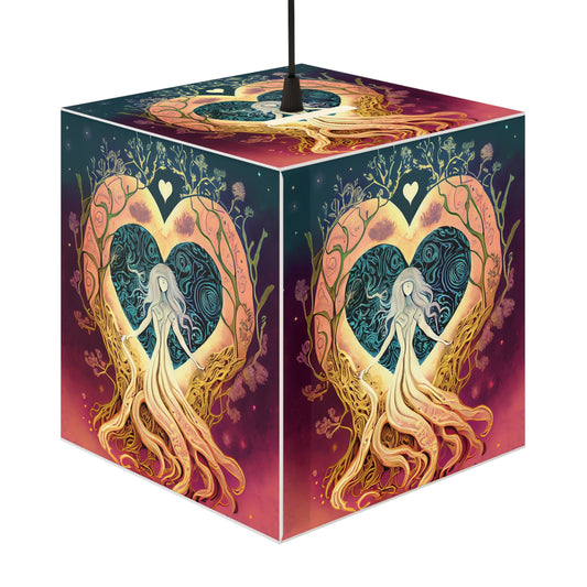Tree Goddess Light Cube Lamp