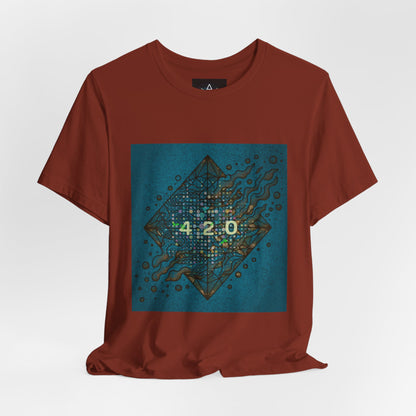 420 Graphic Unisex Jersey Tee - Casual Vibe for Celebrations