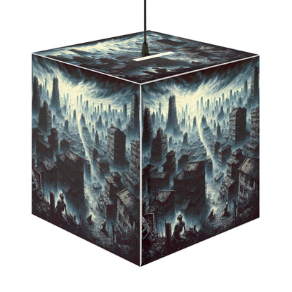 My Village of Souls Light Cube Lamp