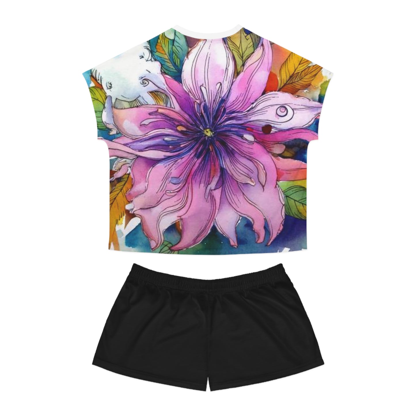 Women's Short Pajama Set (AOP)