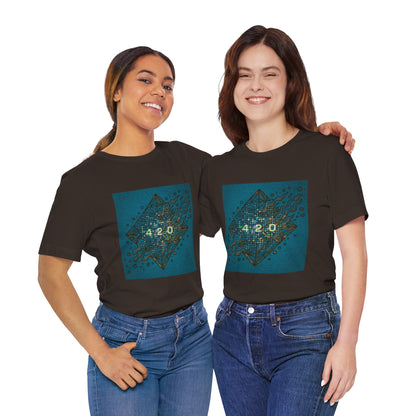 420 Graphic Unisex Jersey Tee - Casual Vibe for Celebrations