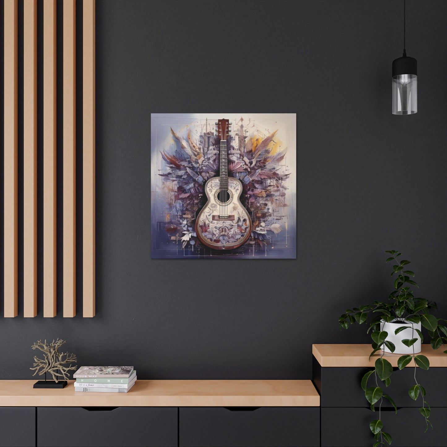 Canvas Gallery Wraps Art Decor Print on Cotton Fabric