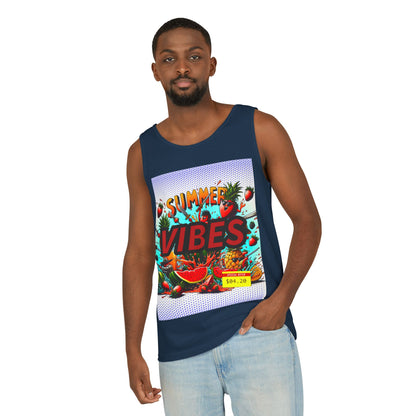 Summer Vibes Unisex Tank Top - Perfect for Beach Days & Festivals