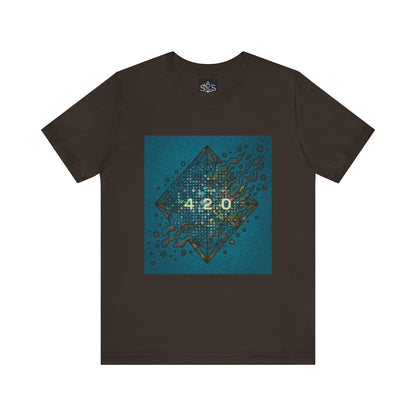 420 Graphic Unisex Jersey Tee - Casual Vibe for Celebrations