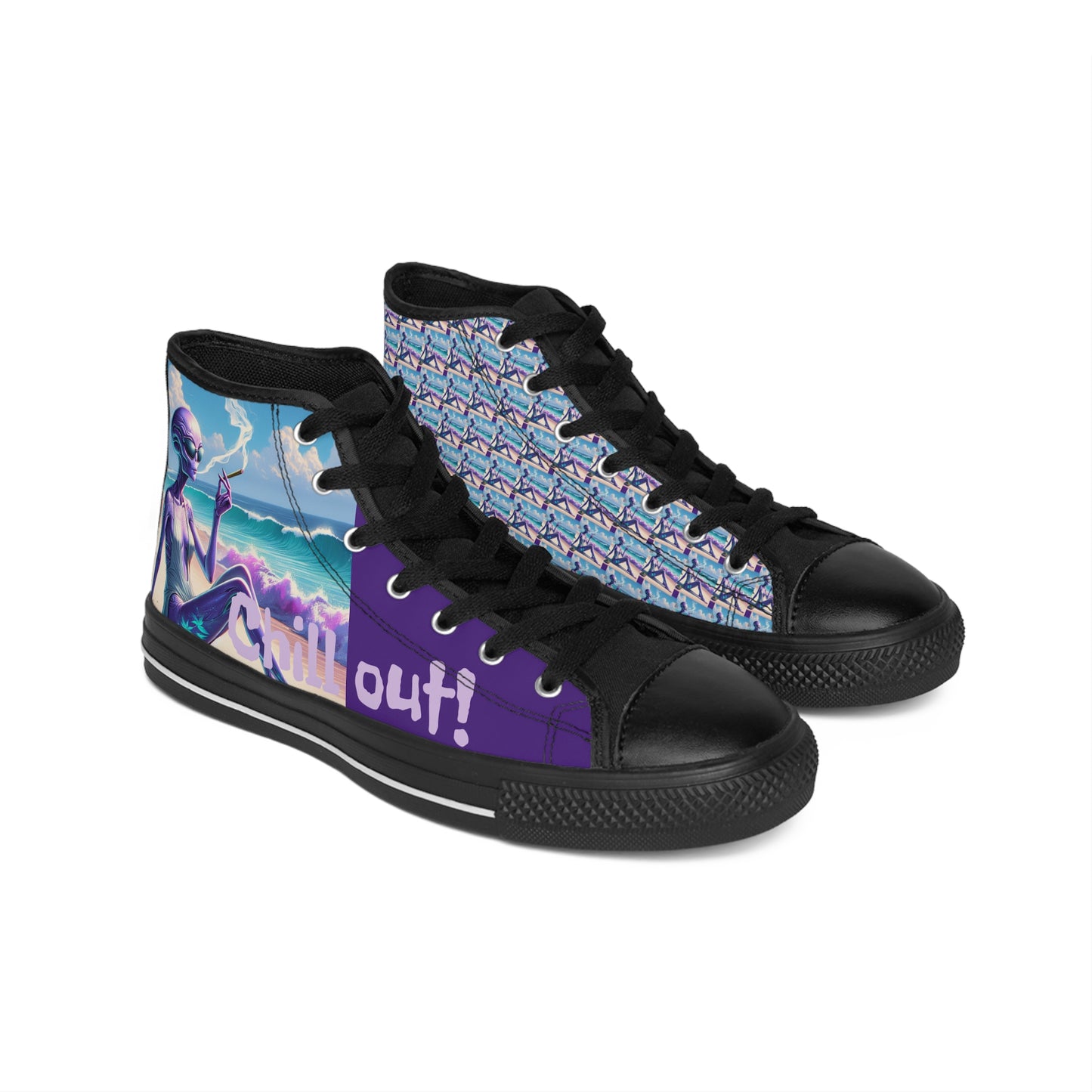 Fashion Sneakers for Men - Relax like You're Out of This World Unique Design