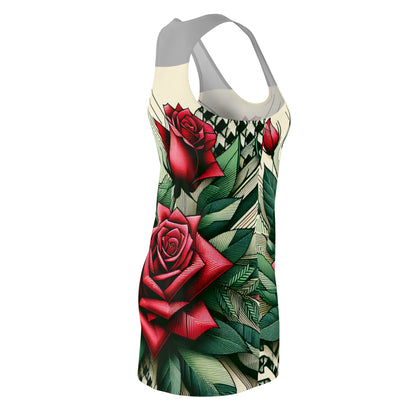 Women's Cut & Sew Racerback Dress (AOP)