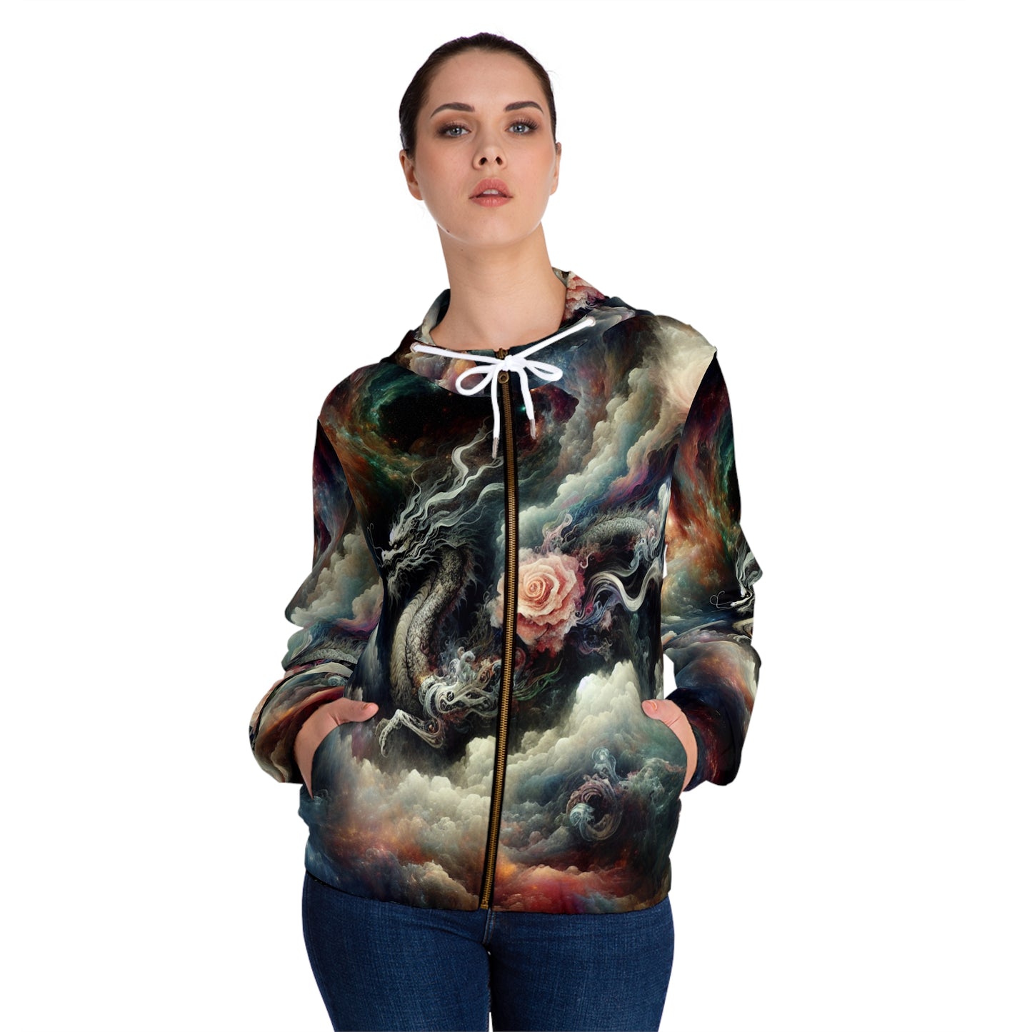 Women’s Full-Zip Hoodie (AOP)